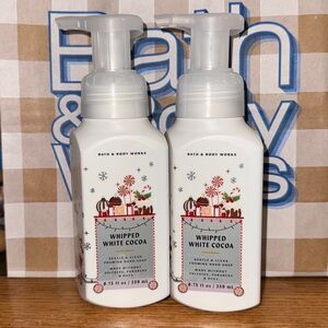 Bath & Body Works Whipped White Cocoa Foaming Hand Soap Set